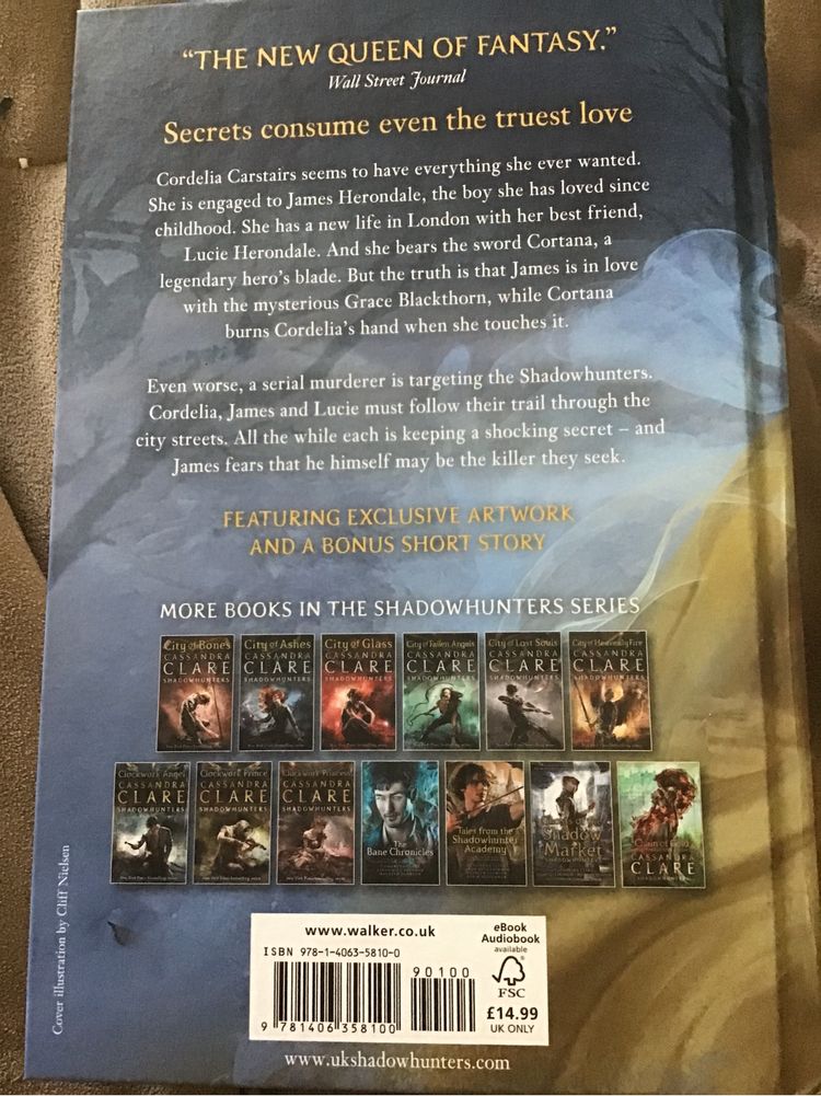 Chain of Iron- Cassandra Clare