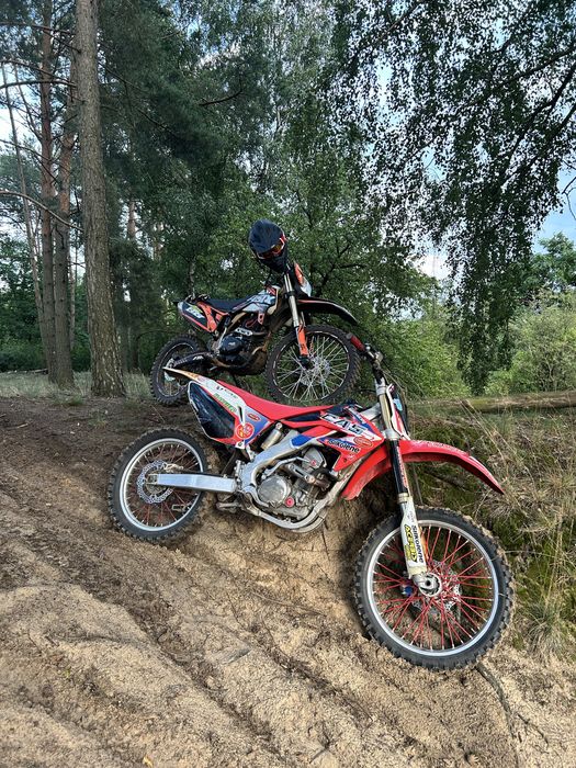 Honda crf 250R 2009 po remoncie silnika