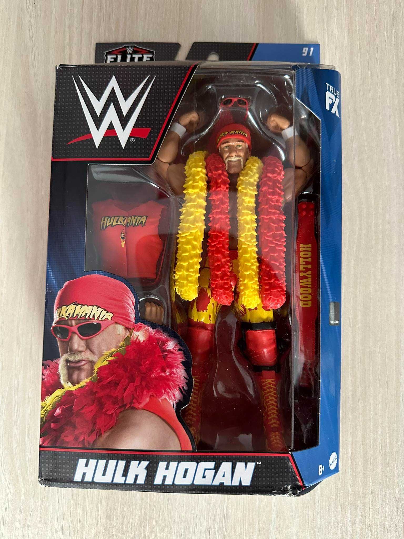 bonecos Hulk Hogan elite wwe wrestling figura Goldberg