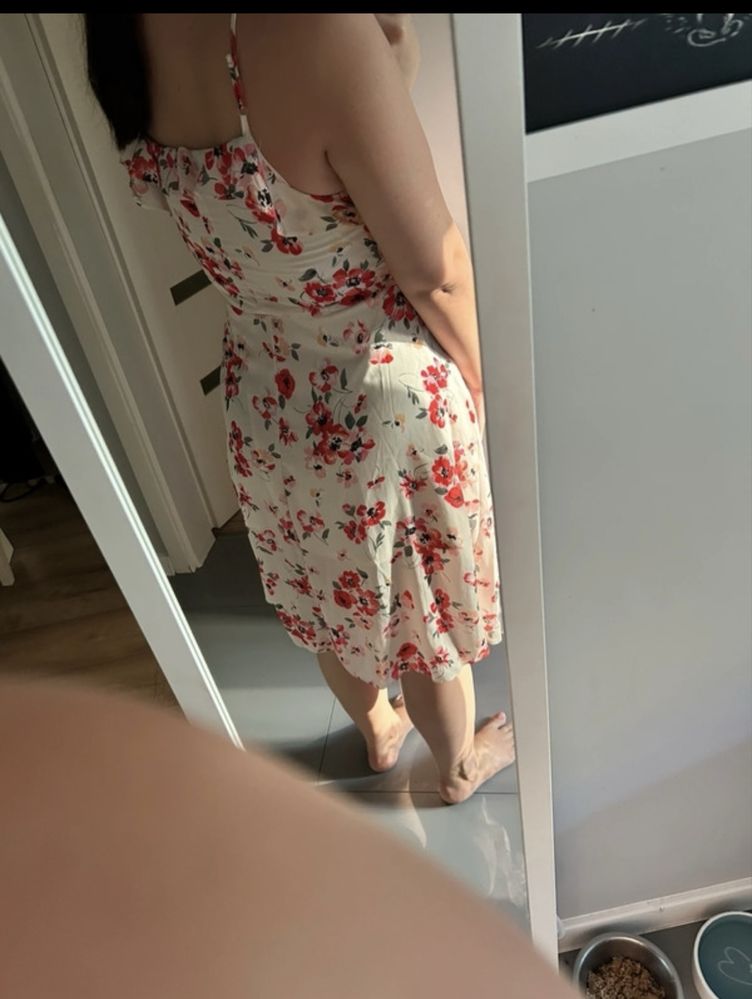 Letnia sukienka w kwiaty