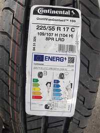 Pojedyncza Nowa opona letnia 225/55r17C Continental ContiVanContact BU