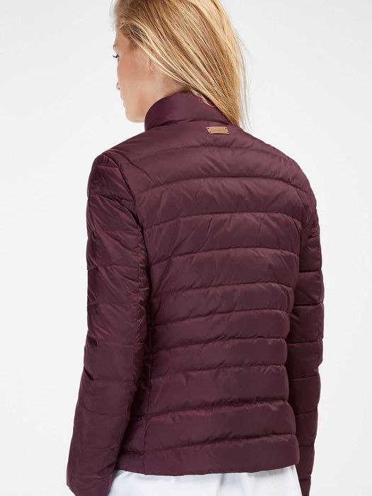 Casaco/ Kispo penas cor-de-vinho Massimo Dutti