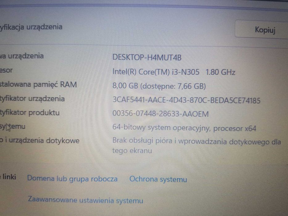 HP 15 Intel i3 N305 13gen