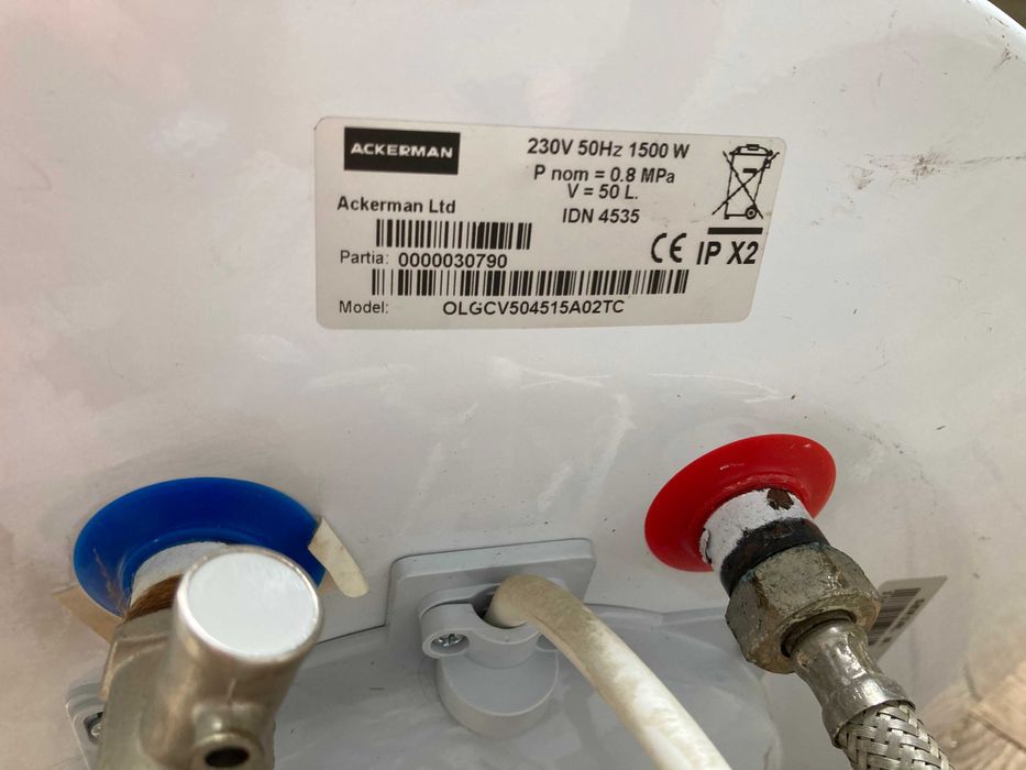 Bojler Ackerman 50L 1500 W JAK NOWY