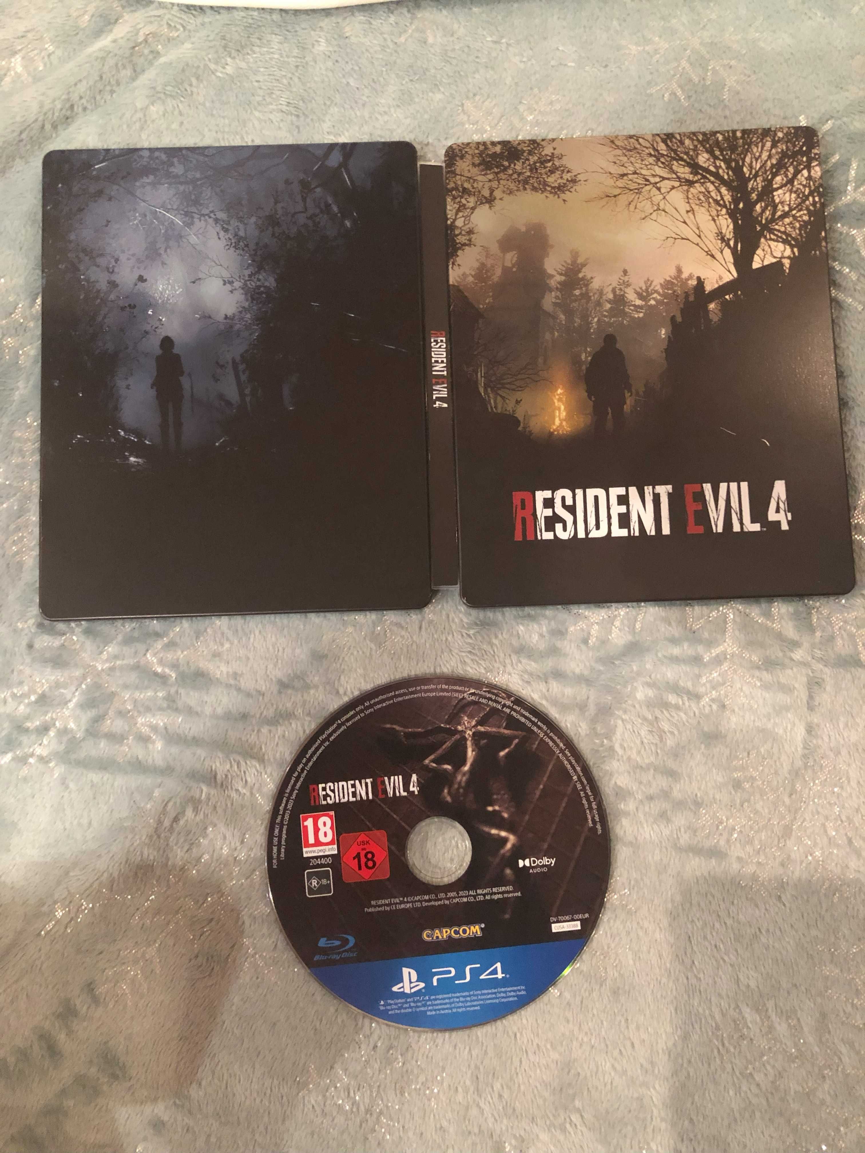 Resident Evil 4 Remake - UNIKAT - STEELBOOK - Stan IDEALNY jak NOWA !