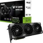 Placa Gráfica - ASUS TUF Gaming GeForce RTX 5070 12GB OC Edition