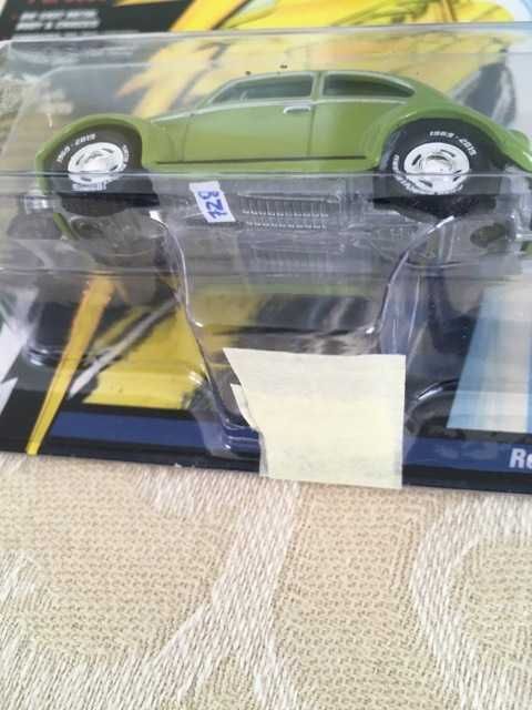 Johnny Lightning - VW Beetle racing - esc.1/64 - como NOVO