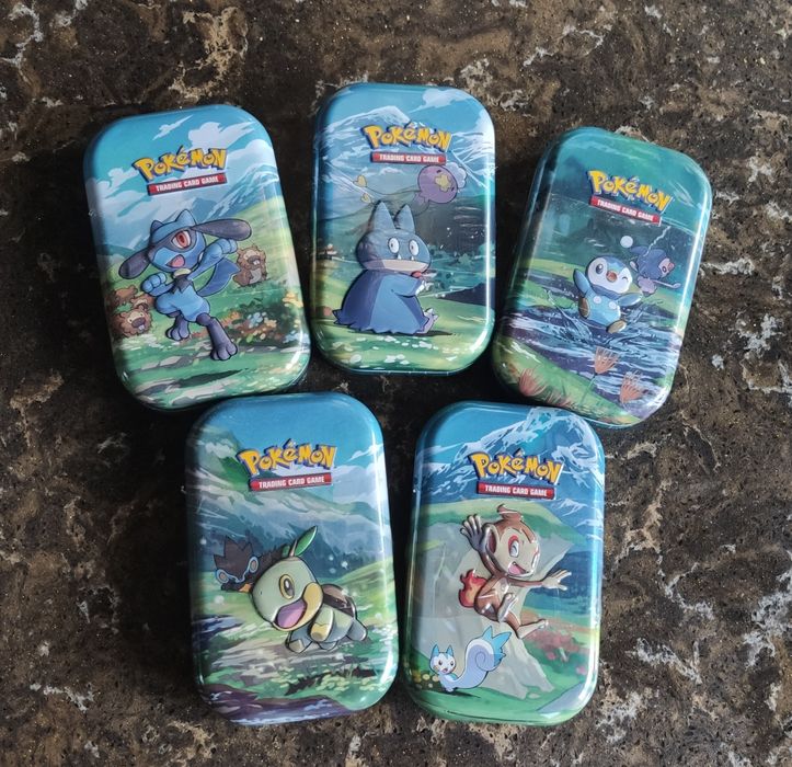 Pokemon TCG go mini tin покемон карты