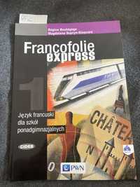 Podręcznik Francofolie express 1 dla szkół gimnazjalnych.Stan idealny