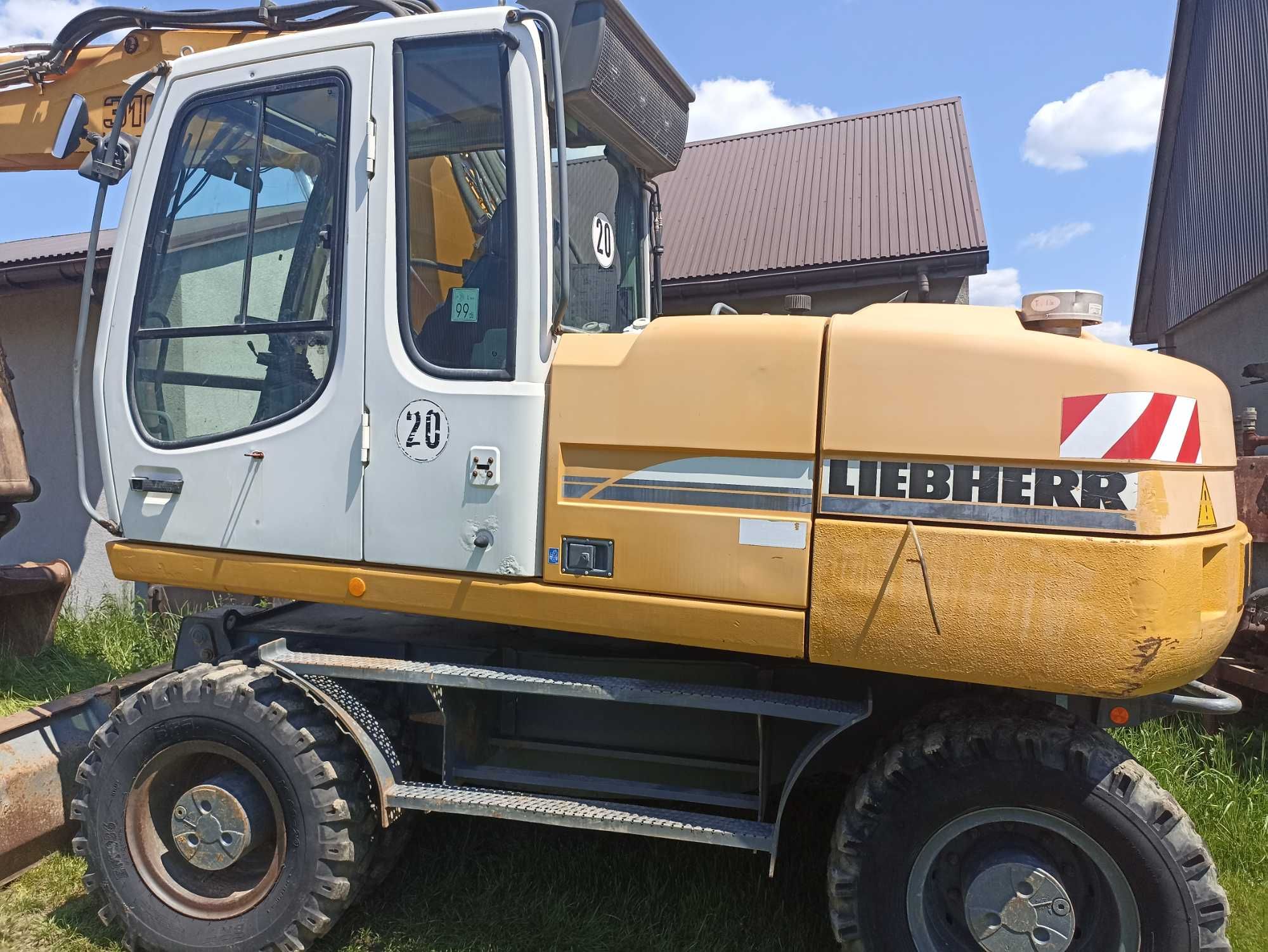 Koparka kołowa Liebherr A316