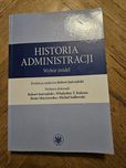 Historia administracji-wybór źródeł, r. naukowa R. Jastrzębski 2024