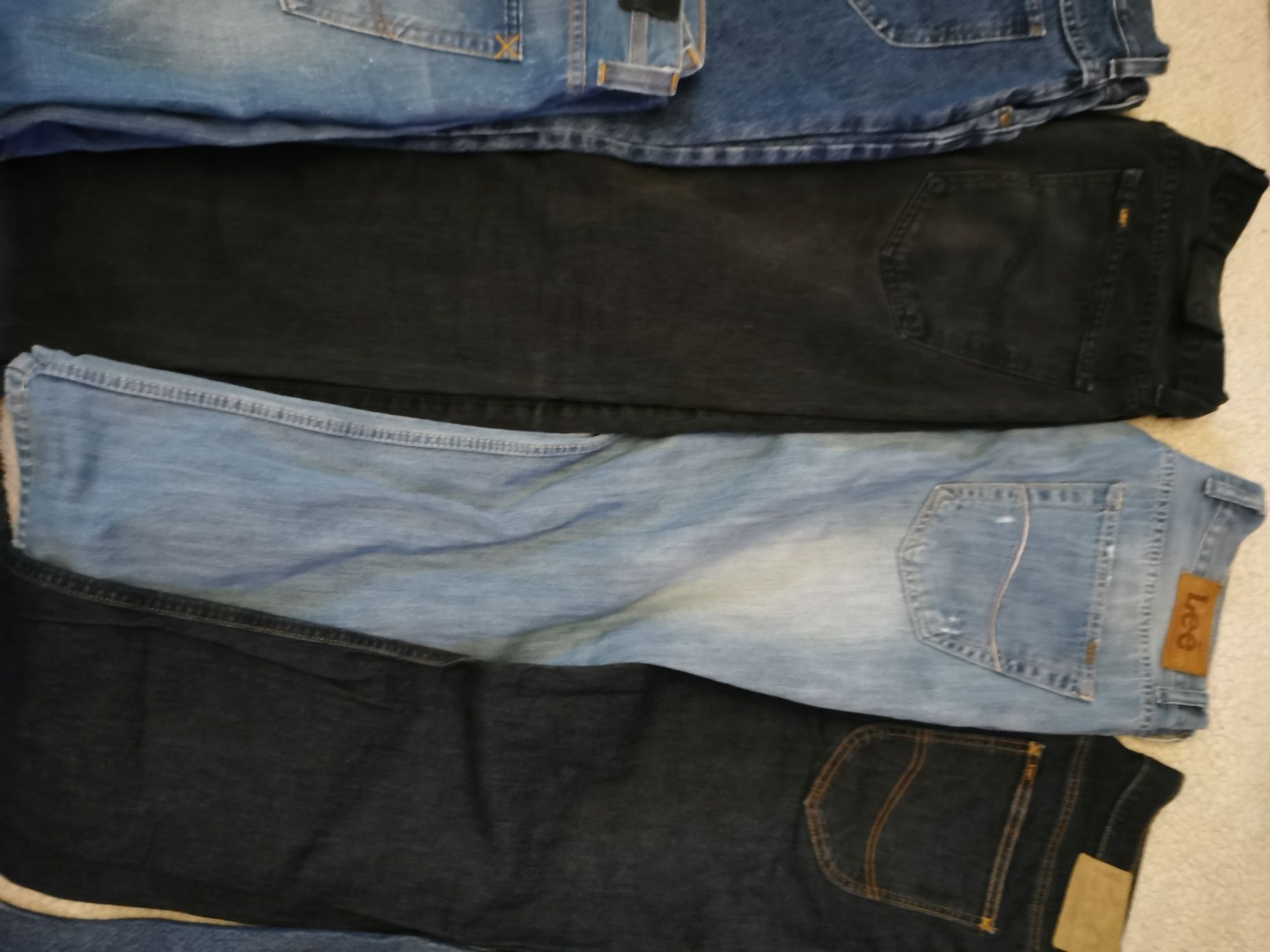 Lee Jeansy spodnie Unisex dżinsy oryginalne