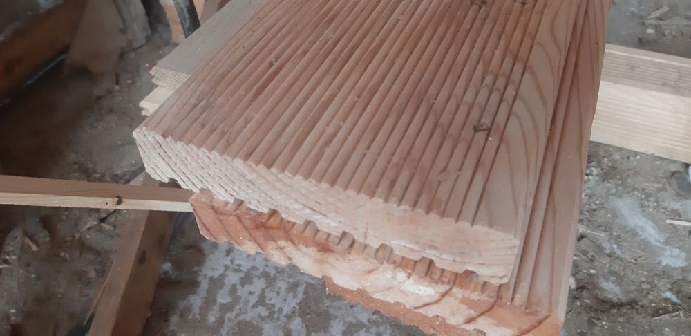 Deski tarasowe Modrzew