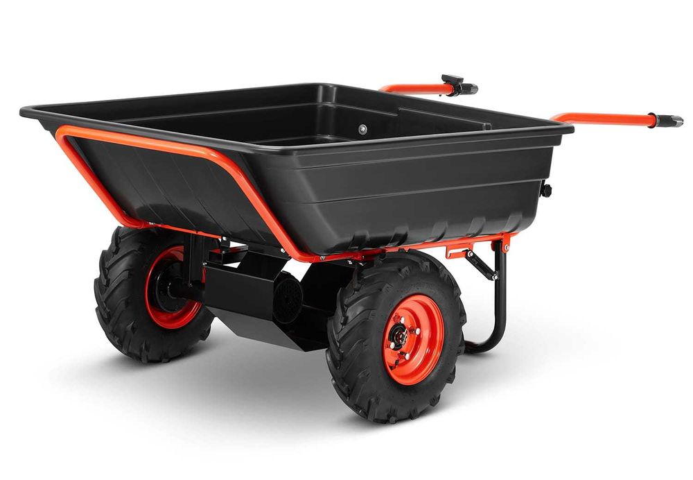 Taczka elektryczna przyczepka koleba 300L z napędem Bäumr-AG BMR-UT300