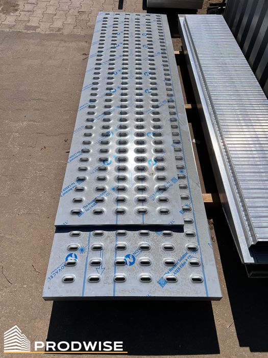 Blacha aluminiowa najazdowa Lohr (na najazd autolaweta / przyczepa)