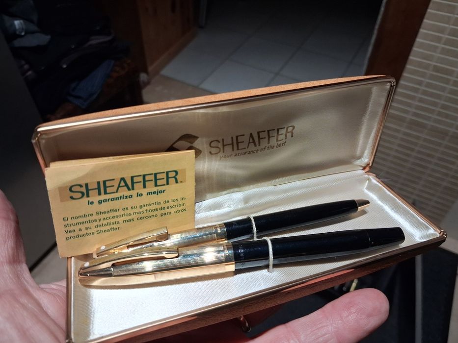Canetas Sheaffer Imperial touchdawn vintage