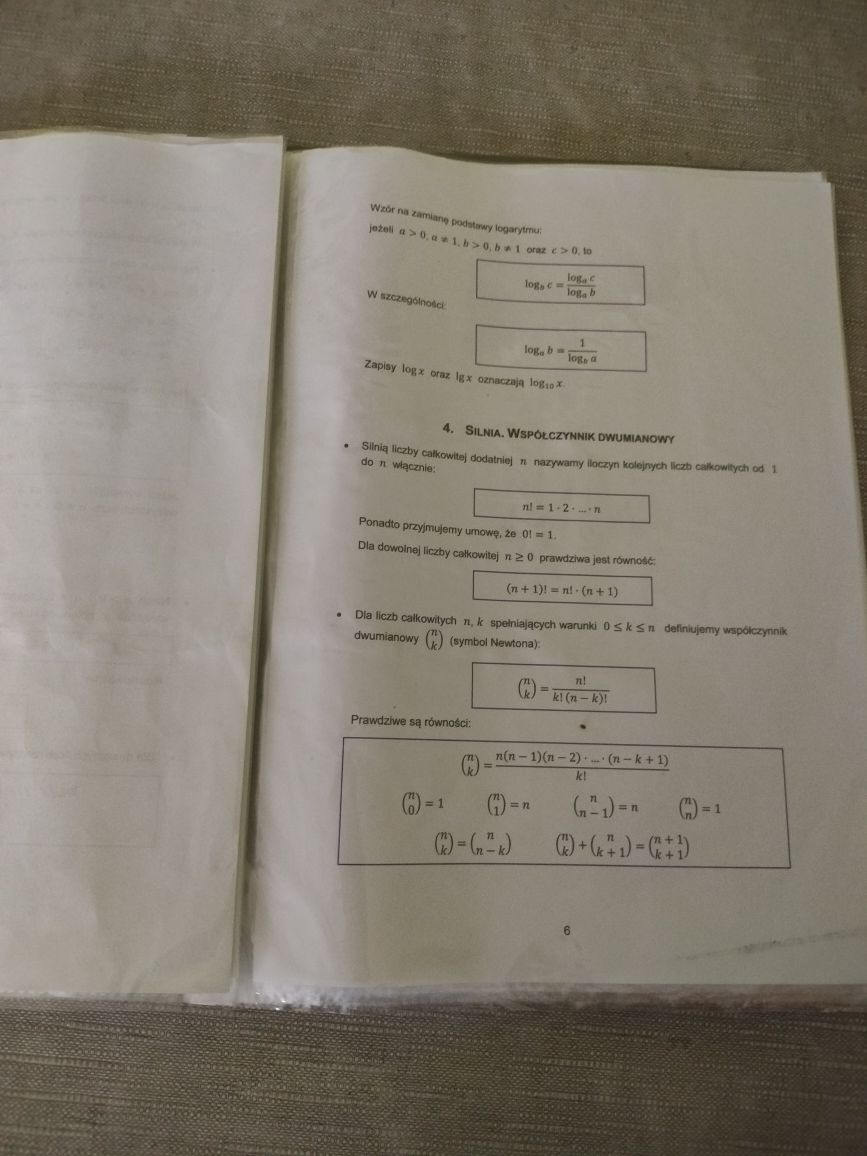 Tablice matematyczne dla maturzystów