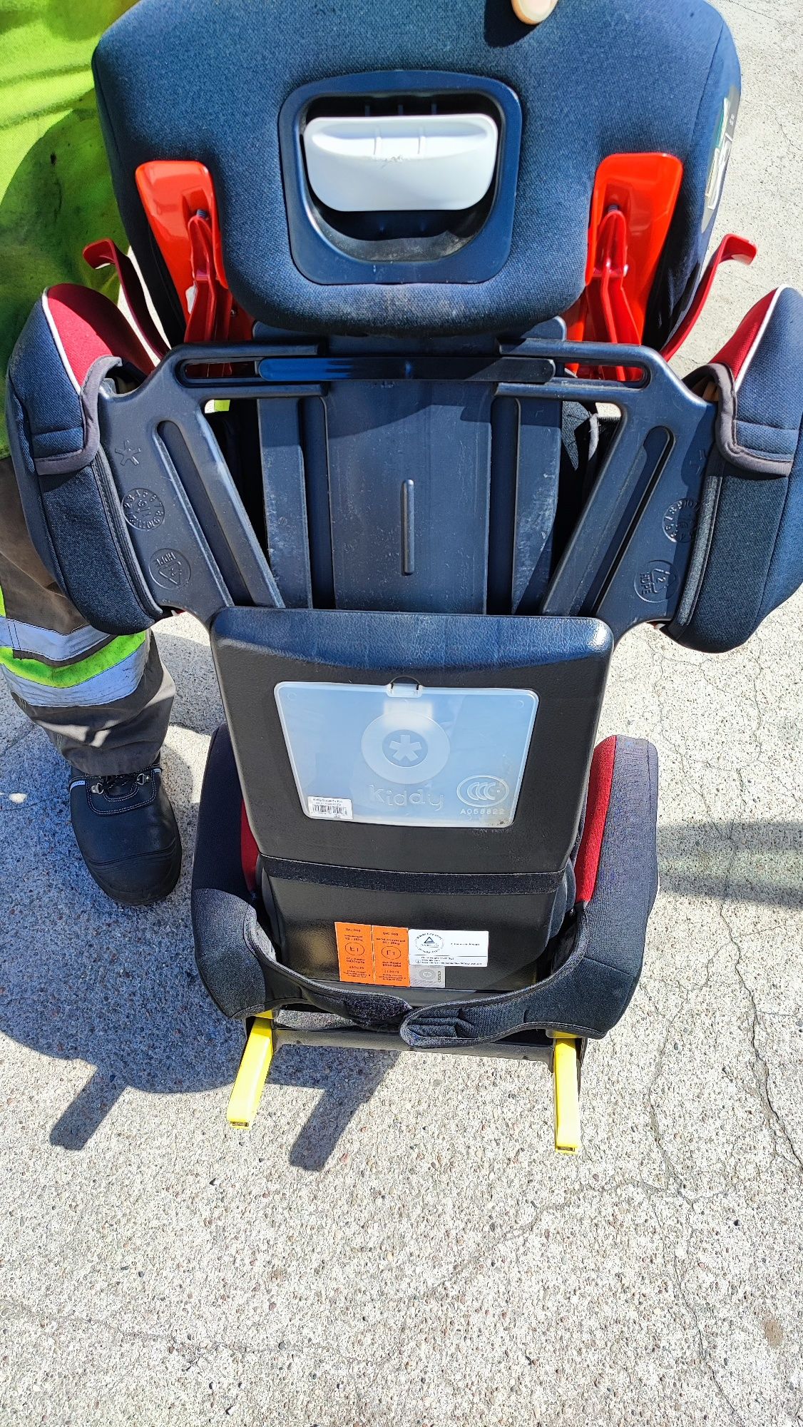 Fotelik samochodowy Kiddy 15+36kg ISOFIX