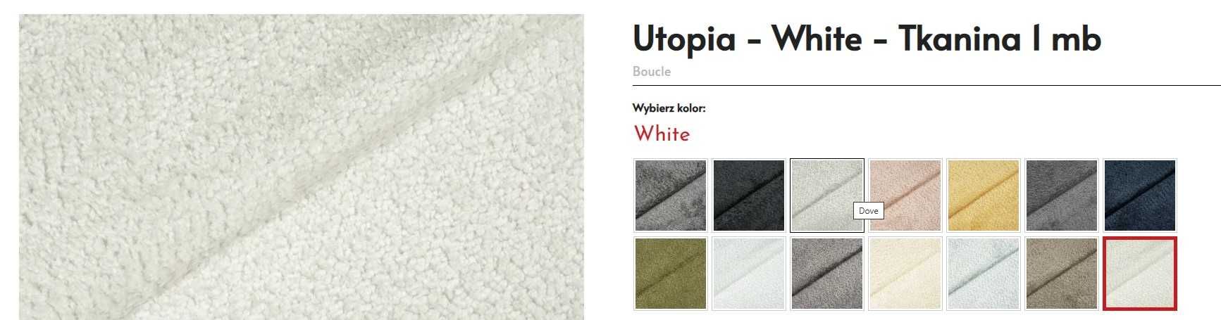 Piękny narożnik z tkaniny Boucle ,w stylu Premium to MORENA od STYLUX