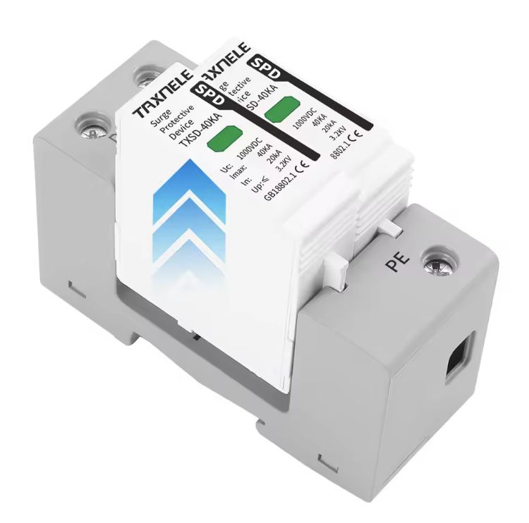 ПЗІП УЗИП SPD ОПН блискавко захист 600v DC TXSD-40KA 2P Taxnele