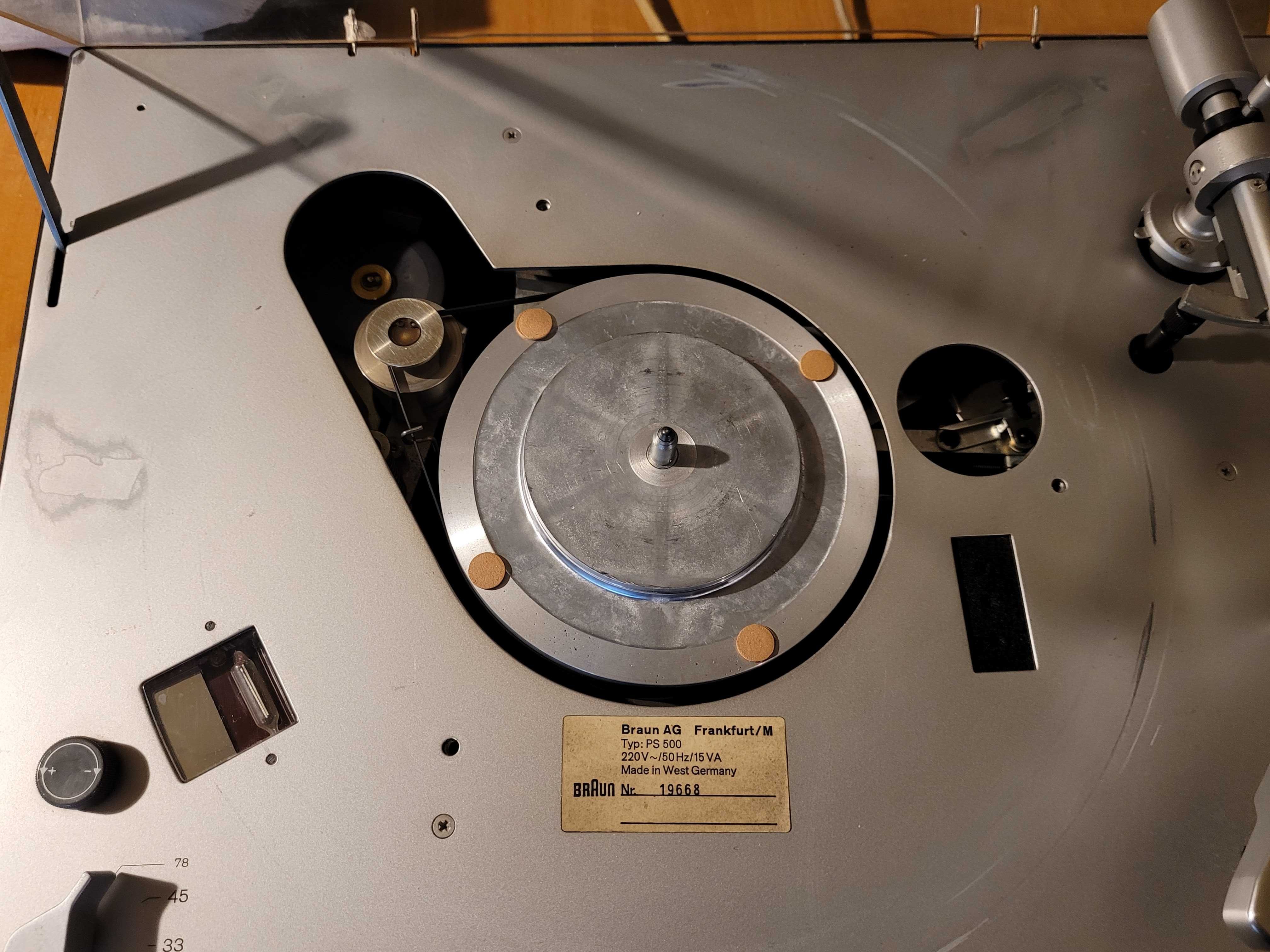 Gramofon Braun PS 500