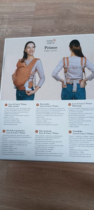 Nosidełko ergonomiczne szare