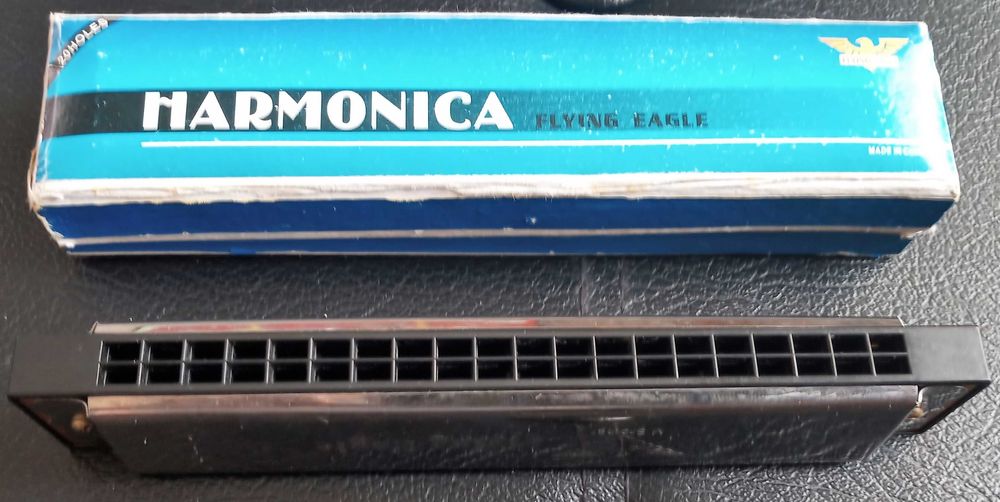 Harmónica Semi-Profissional Antiga Brinquedo