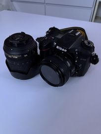 ZAREZERWOWANA Nikon d 7100 + 50mm i 18-105mm bardzo maly przebieg