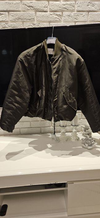 Kurtka bomberka włoska oliwkowa