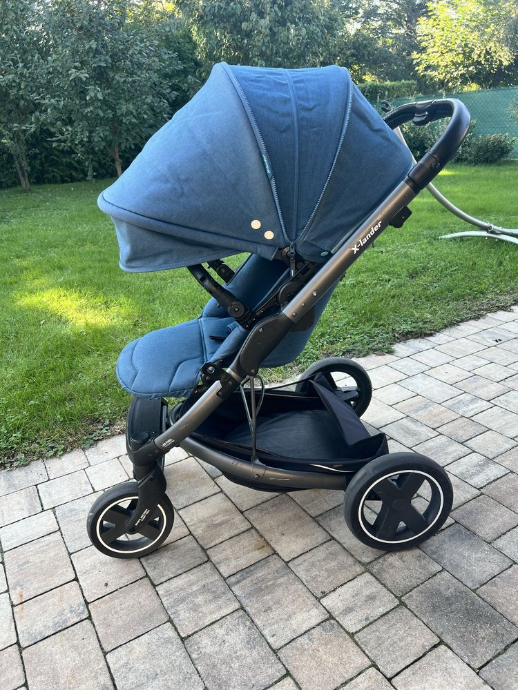 Wozek xlander x-lander 2w1 gondol spacerowka