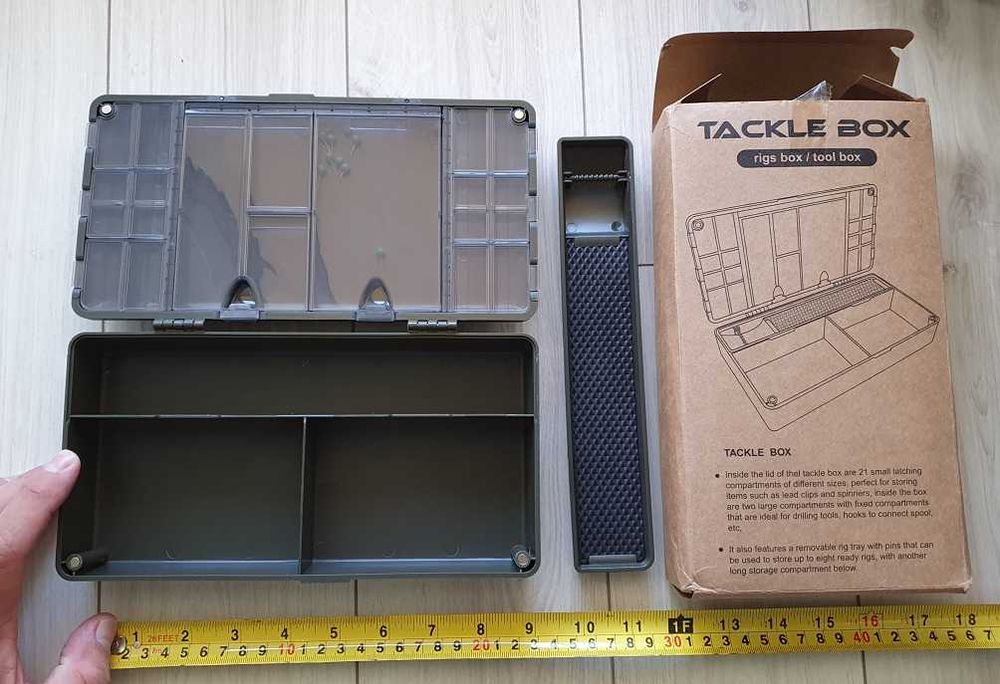 Pudełko na akcesoria karpiowe, method feeder, itp