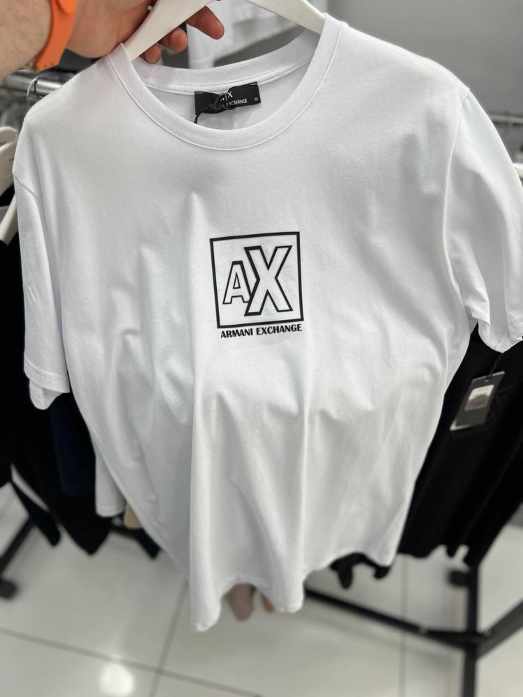 BREND Чоловіча котонова футболка Gant,Billionaire M,L,XL,2XL,3XL біла