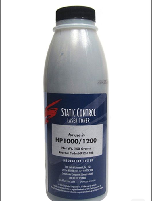 Тонер Static Control HP LJ 1200 150 г (HP12-150B)