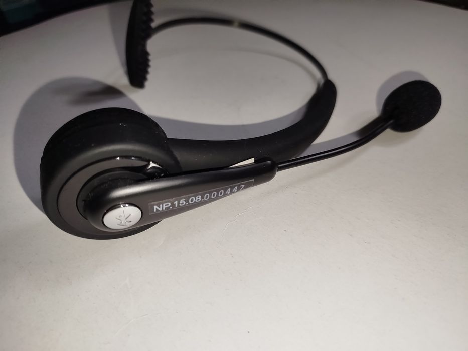 Headset Auscultador microfone Bluetooth para conversação