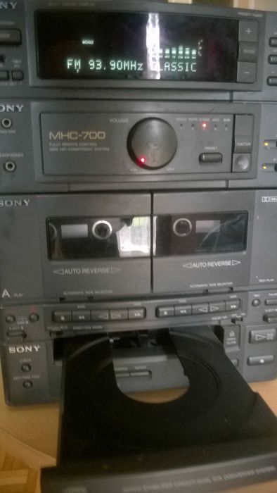 Mini wieża SONY MHC 700.