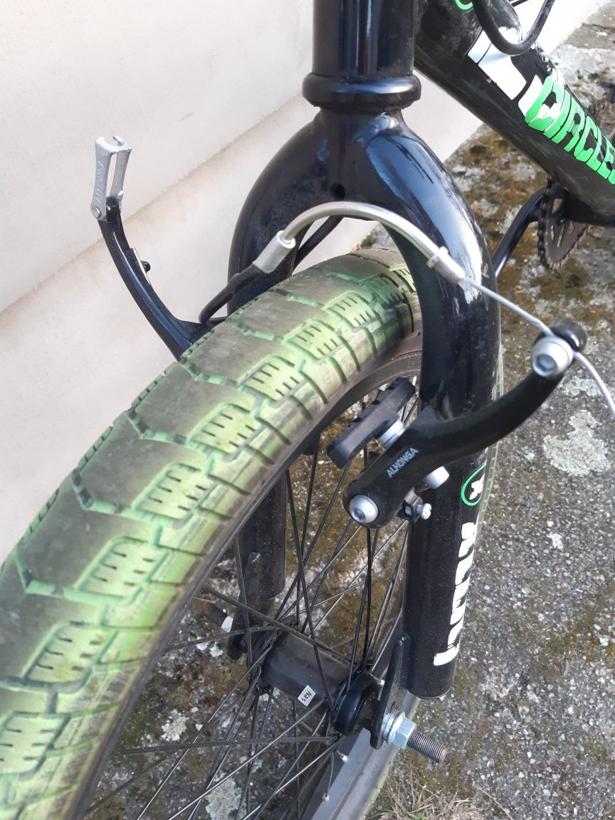 Rower BMX 20 Pegi Rotor 360 grube opony tricki uni