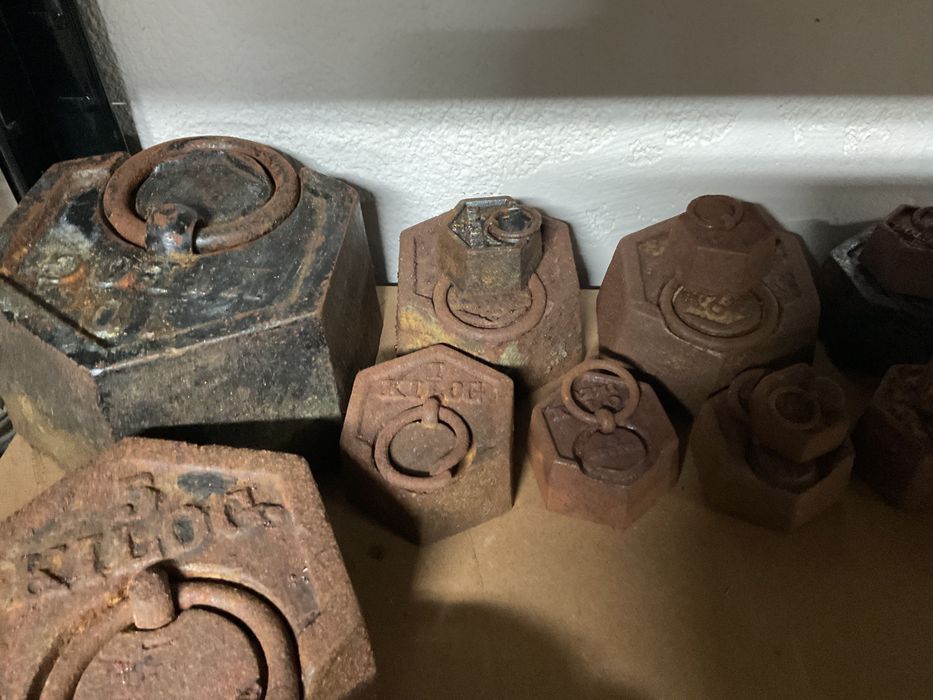 Pesos de balança vários tamanhos