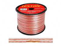 kabel głośnikowy Lexton 2x1mm2 CCAOFC przezroczysty