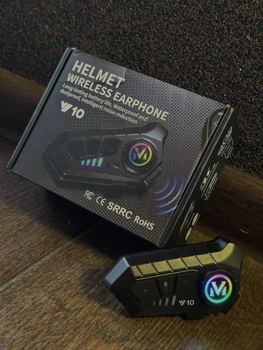 Мото гарнитура M Bluetooth гарнітура для шолому підходит на любі шолом