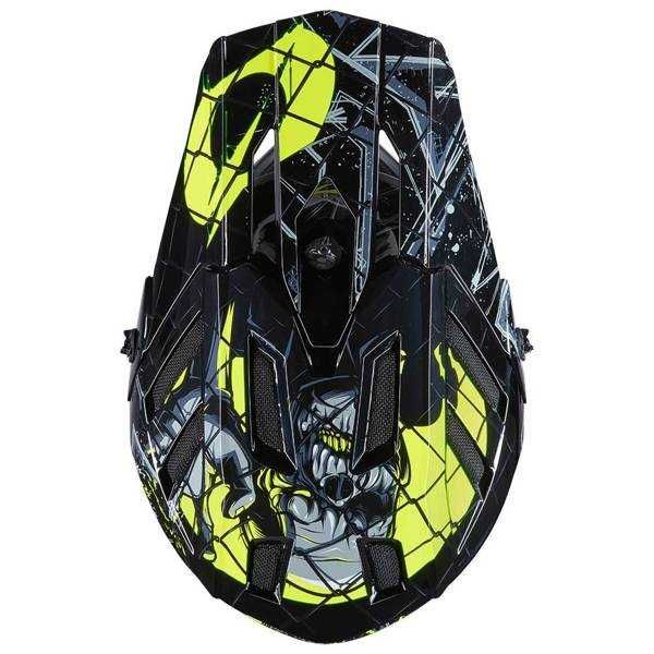 Kask O'Neal BACKFLIP ZOMBIE black/neon yellow
