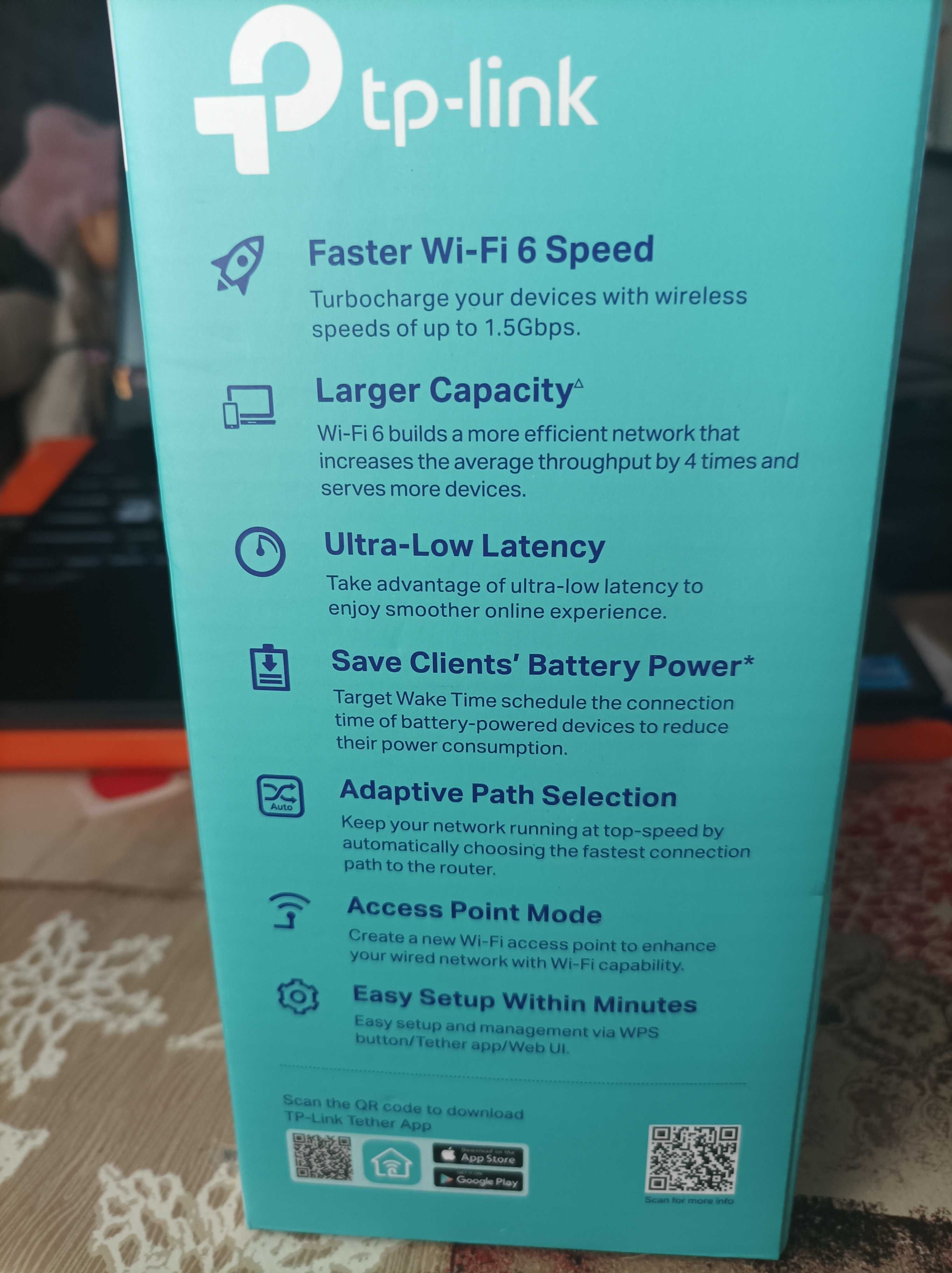 Wzmacniacz sygnału Range Extender wi-fi 6