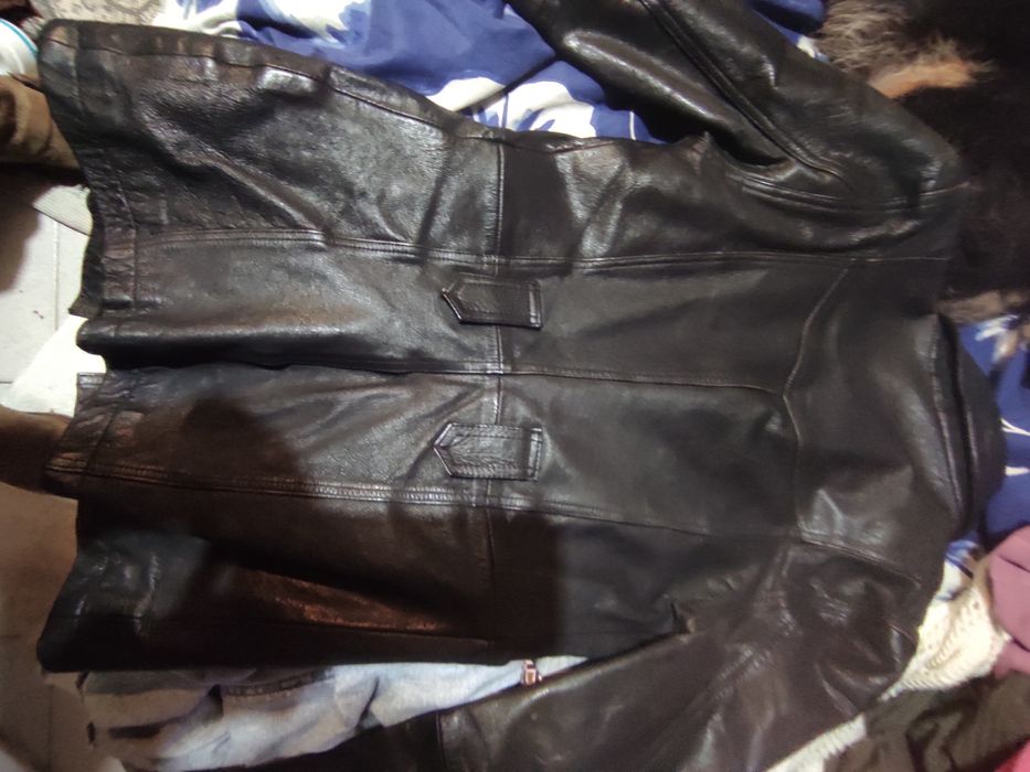 Casaco de pele genuína