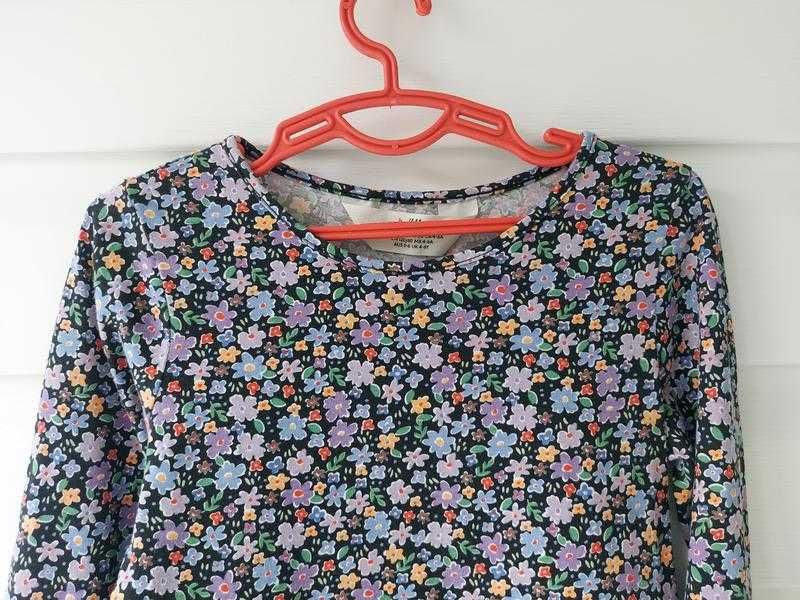 Сукня літня для дівчинки з довгим рукавом h&m