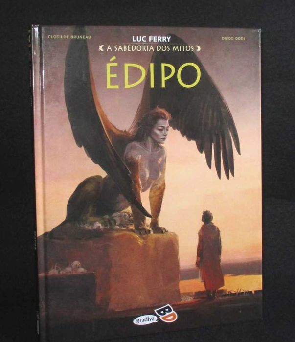 Livro BD Édipo A Sabedoria dos Mitos Luc Ferry