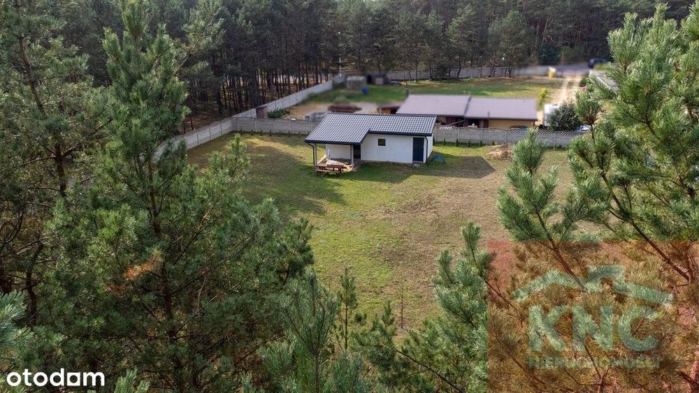 Piękna działka – 1600 m², otoczona lasem