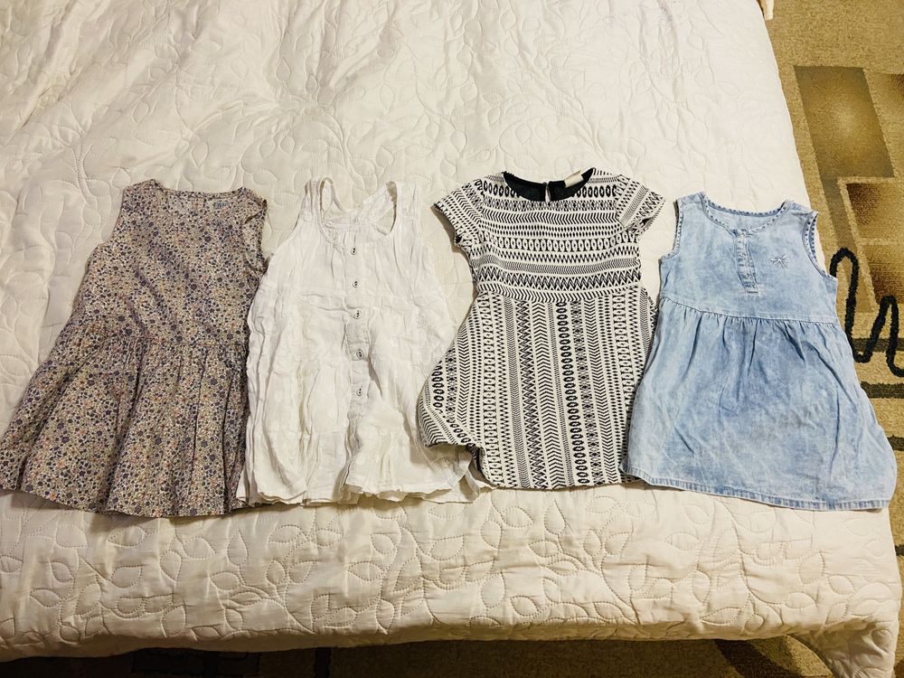 Платья на лето для девочки 1-5 лет-50 грн.Zara, lCwaikiki,Gloria Jeans