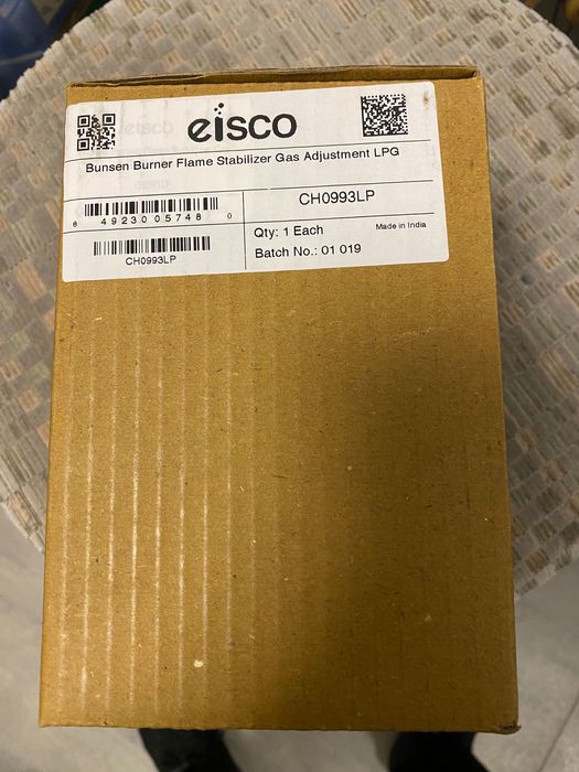 Пальник Бунзена(Bunsen.Eisco)преміум-класу, LPG. Новий