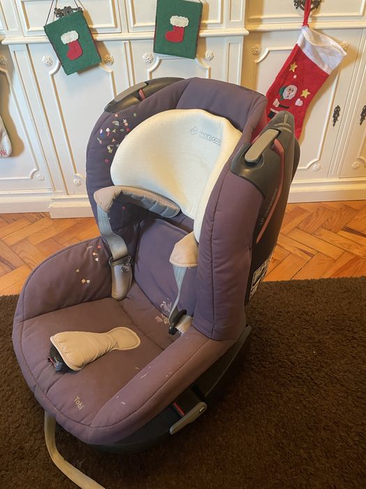 Cadeira auto Maxi-cosi com sinais de uso