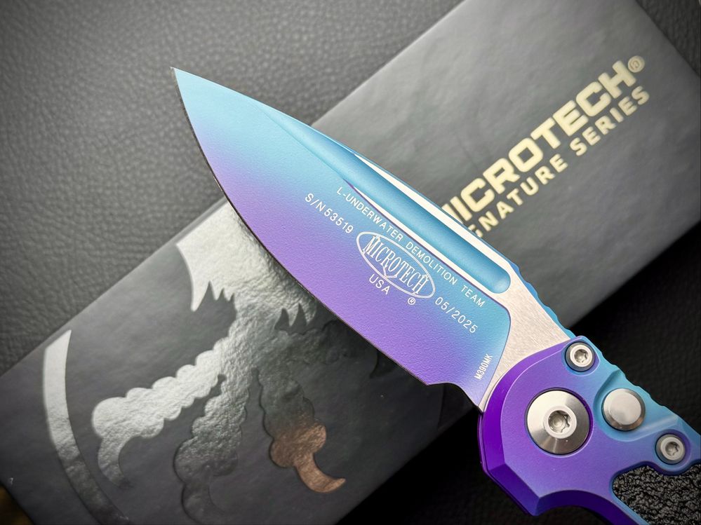 Нож Microtech LUDT Gen III Aurora M390MK Signature Series
