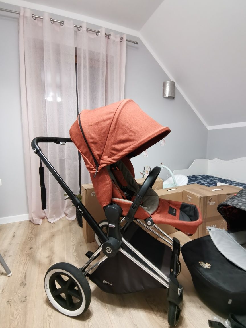 Wózek Cybex Priam Rebellious, spacerówka i gondola